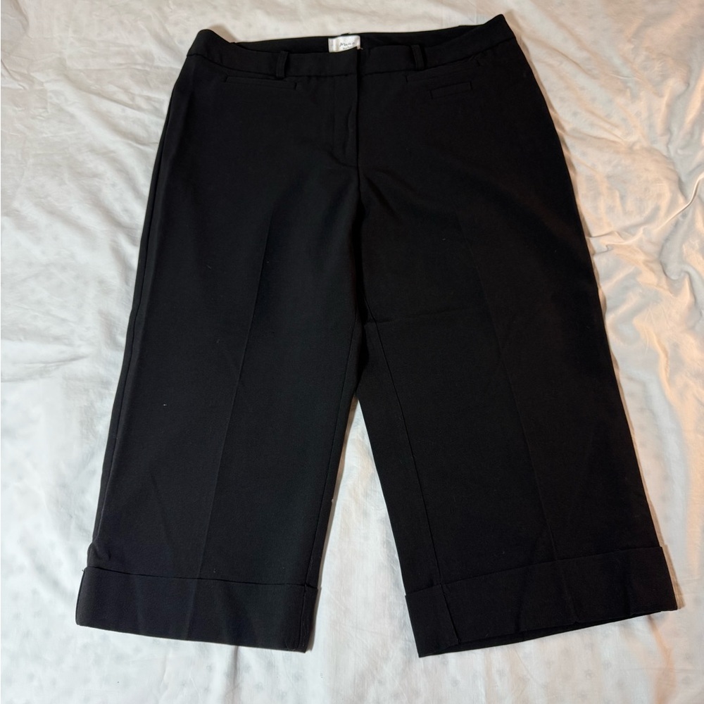 Marco New York Black Capri Pants